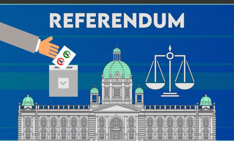 референдум - плакат
